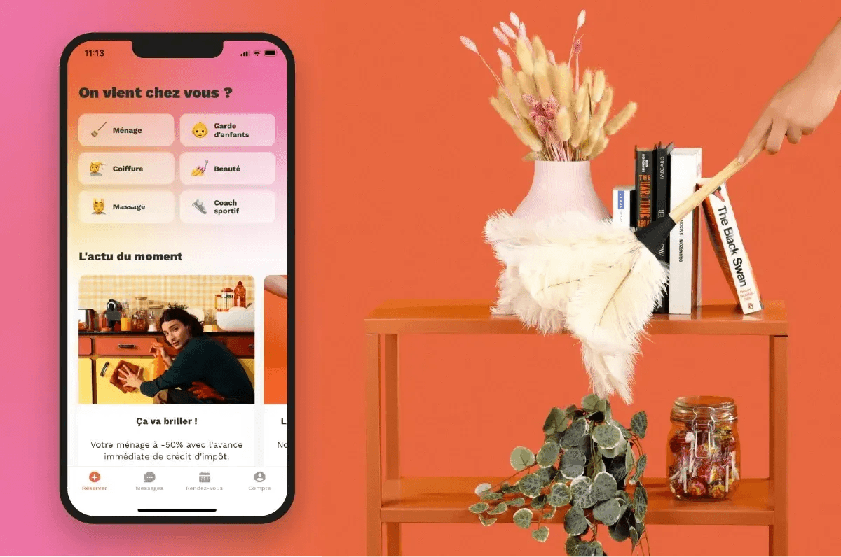 Wecasa application mobile
