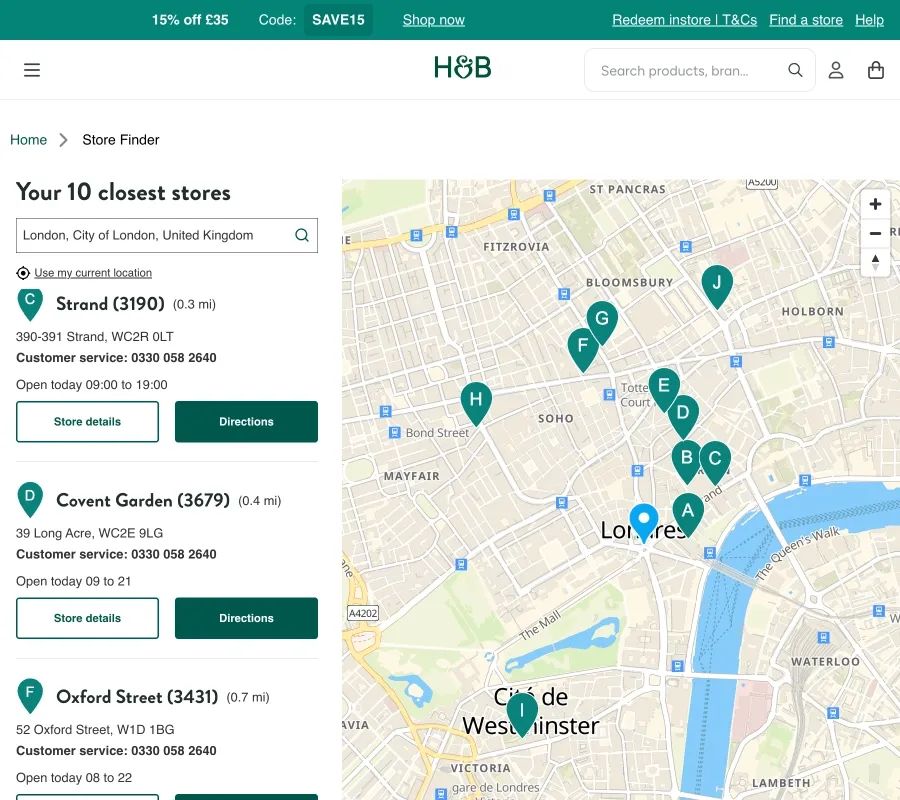 Build best in class Store Locator with the Woosmap Stores API
